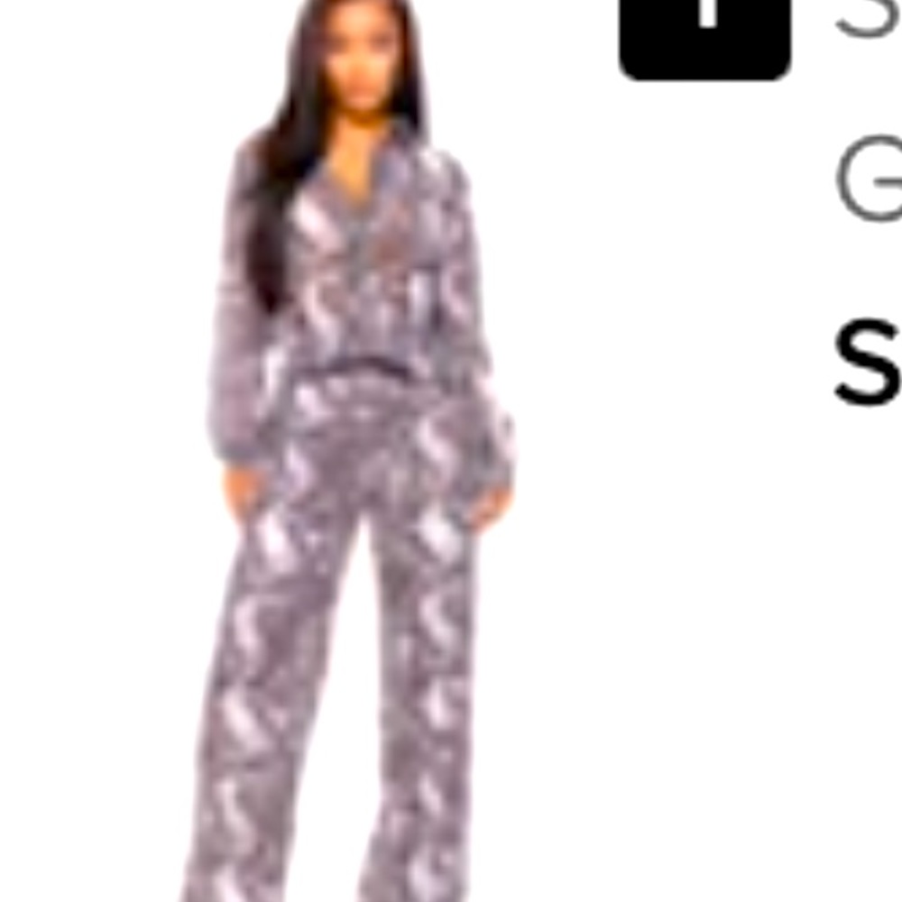 TODAY ONLY! Fashion nova 2pc snakeskin print